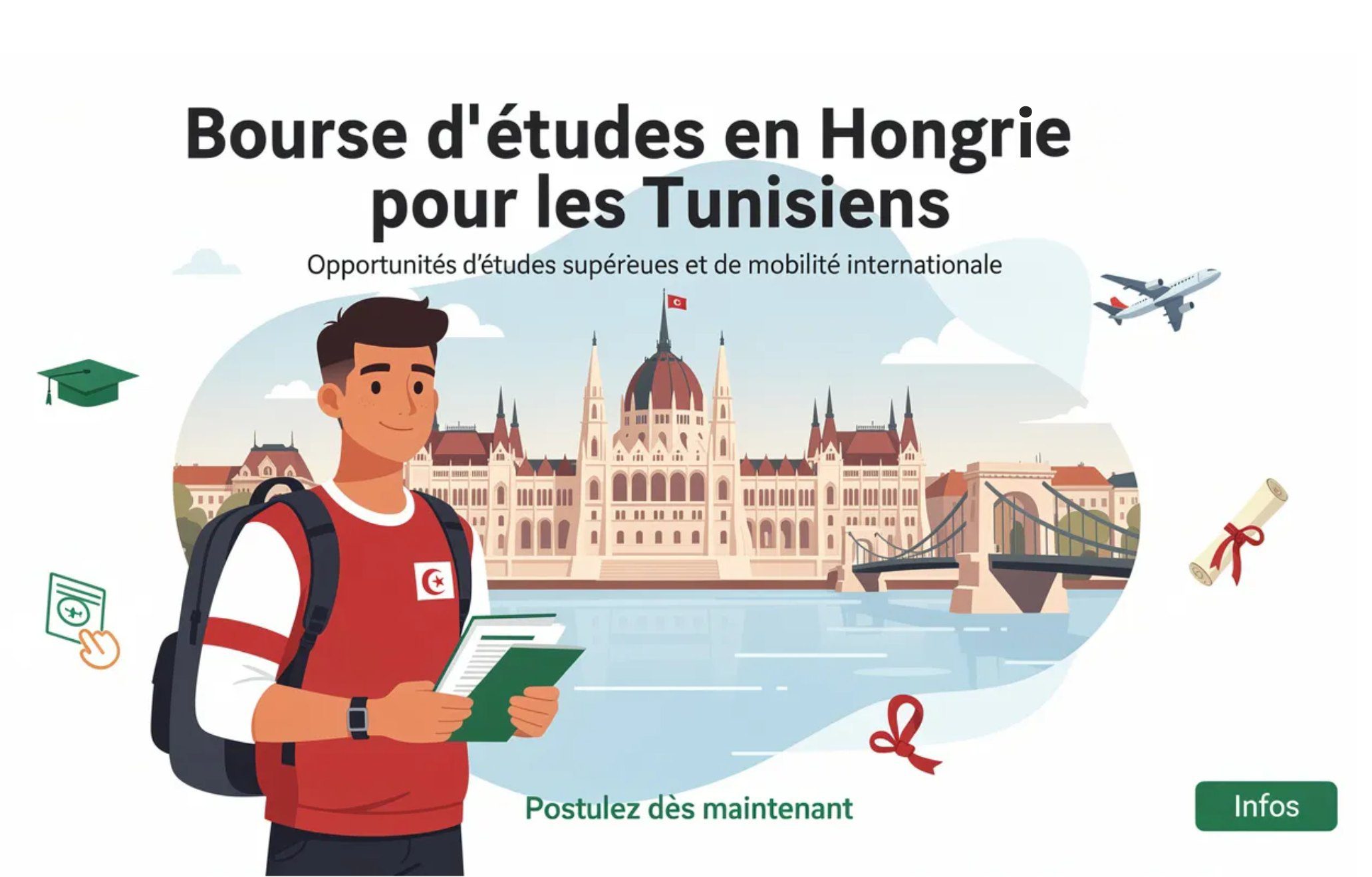 Bourse d’études en Hongrie pour les étudiants tunisiens : guide complet 2026